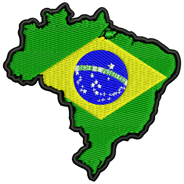 Território Brasileiro Brasil Mapa