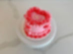 Double Heart Mini Cake