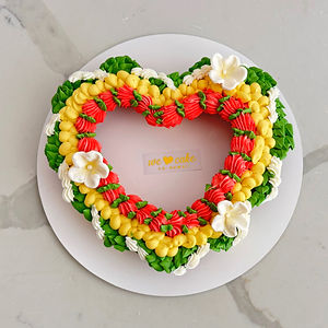 Love letter lei cake