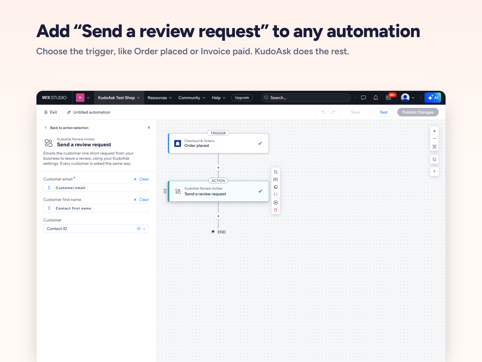 KudoAsk Review Invites screenshot 1