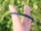 Bracelet en crin de cheval fin en acier inoxydable tressé avec un fils de couleur, argentée, dorée, bleu, blanc, rouge, rose