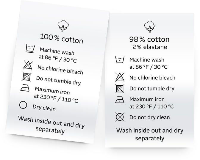 Wash Label