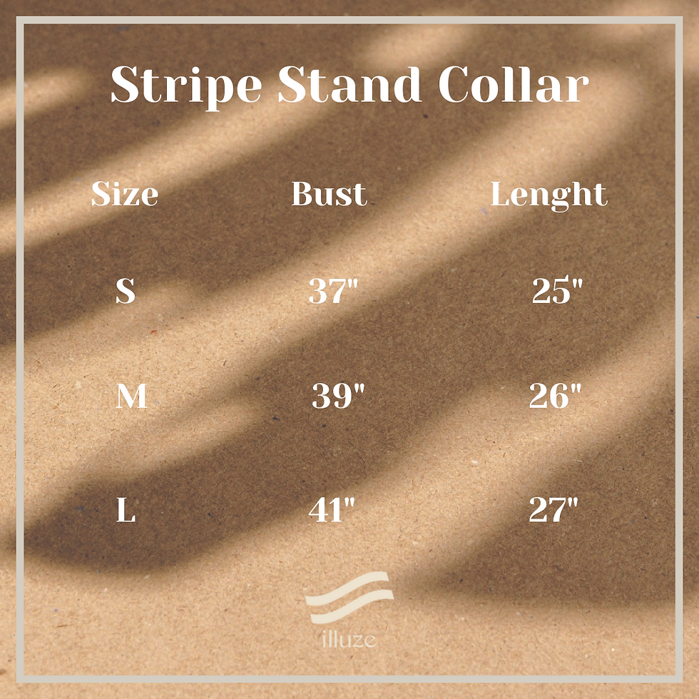 ภาพขนาดย่อ: Stripe Stand Collar