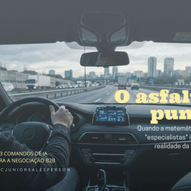 O asfalto pune: Quando a matemática dos "especialistas" ignora a realidade da rodovia