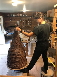 "A transformative and nourishing three weeks of uninterrupted studio time, a gift that I will hold onto, come back to when I am feeling the fatigue of navigating a studio practice amongst the obligations of everyday life."