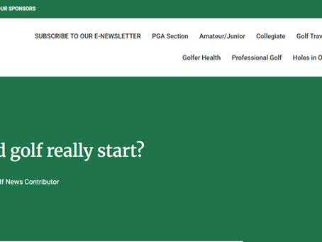 Where did golf really start?