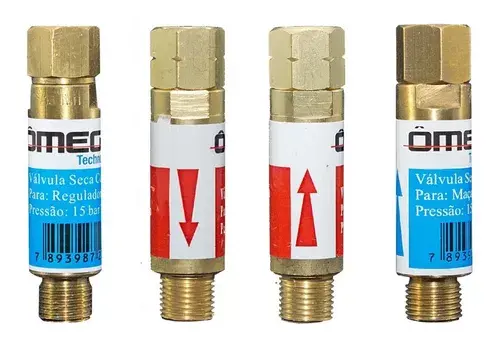 Válvula Seca Corta Chamas - Omega