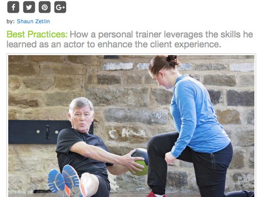 IDEA Health & Fitness Interviews Shaun