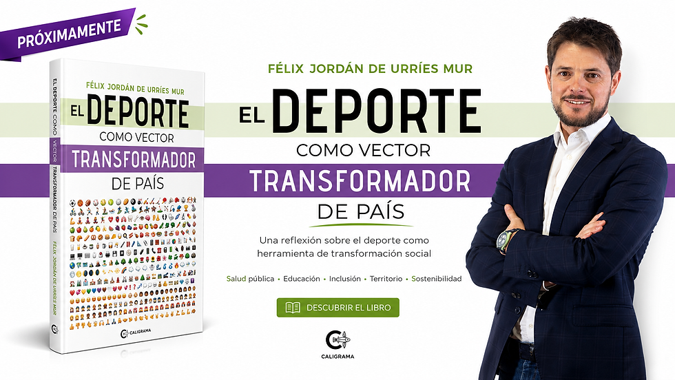 Portada de "El Deporte como Vector Transformador de Pais"