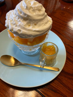 タンカンとヨーグルト