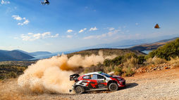 Elfyn maintains championship lead after tough test in Greece