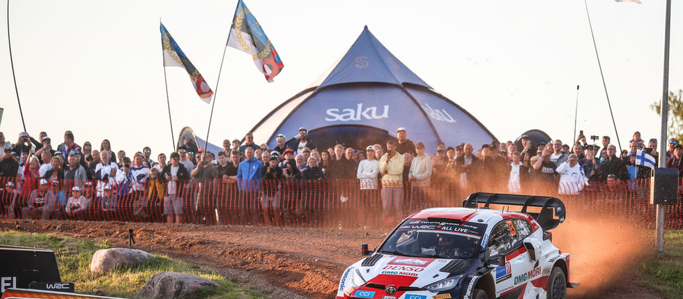 Elfyn back on the podium in WRC Estonia