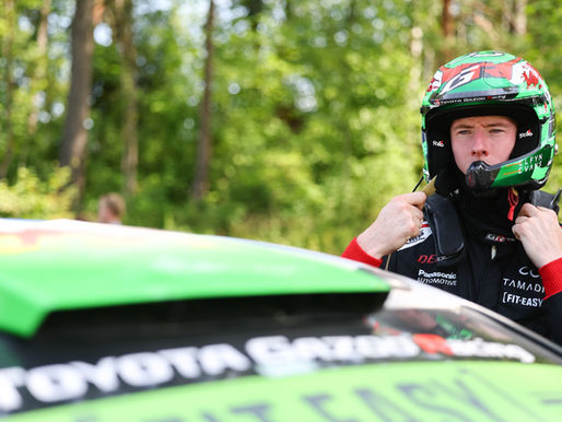 Elfyn lacks ultimate pace in Estonia & slips to second