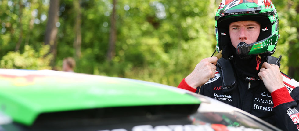 Elfyn lacks ultimate pace in Estonia & slips to second
