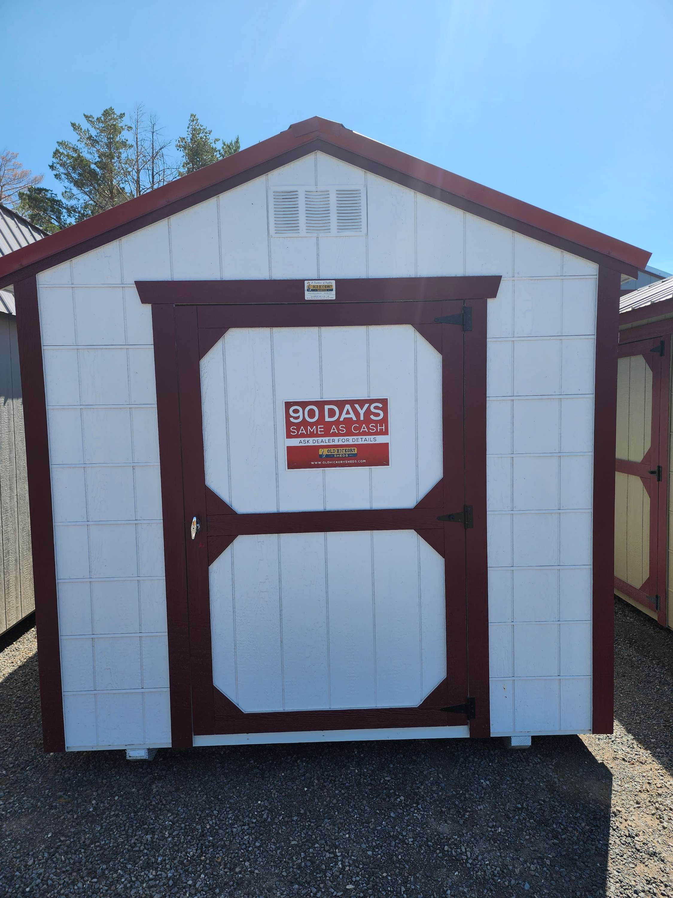 8x12 Economy Utility Shed 