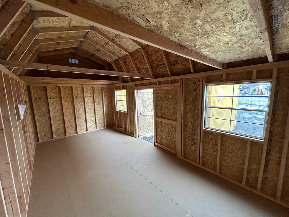 Thumbnail: 10x20 Lofted Barn Shed with Side Door