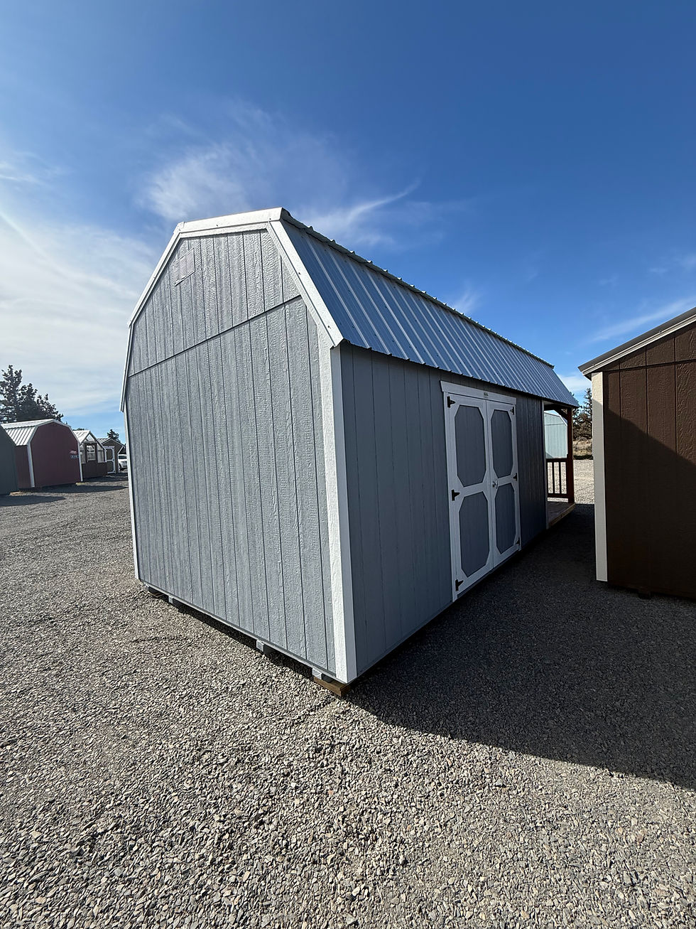 Thumbnail: 12x24 Lofted Side Porch