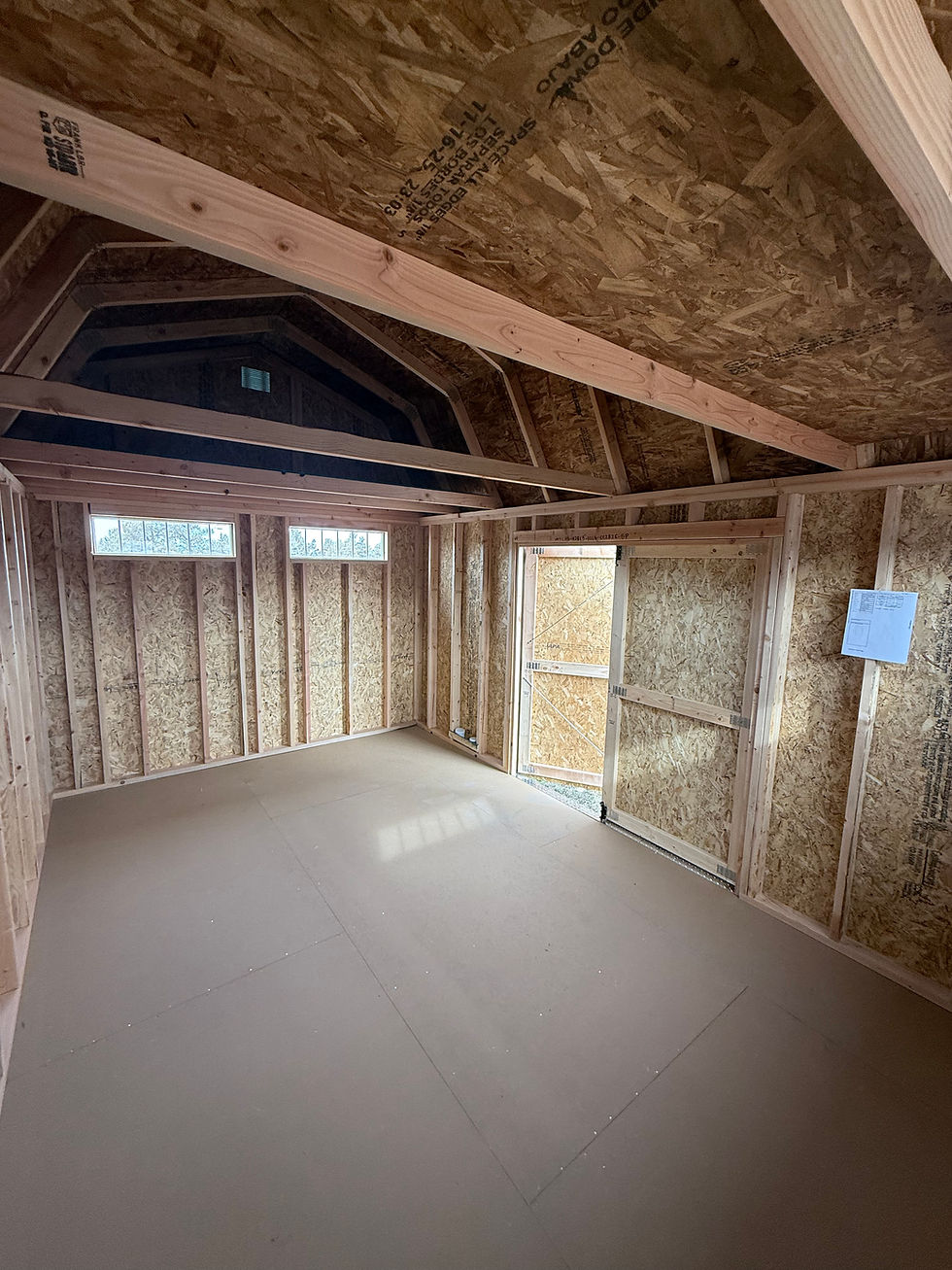 Thumbnail: 10x16 Lofted Barn Shed