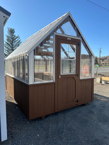 8x12 Green House | Central Oregon Sheds
