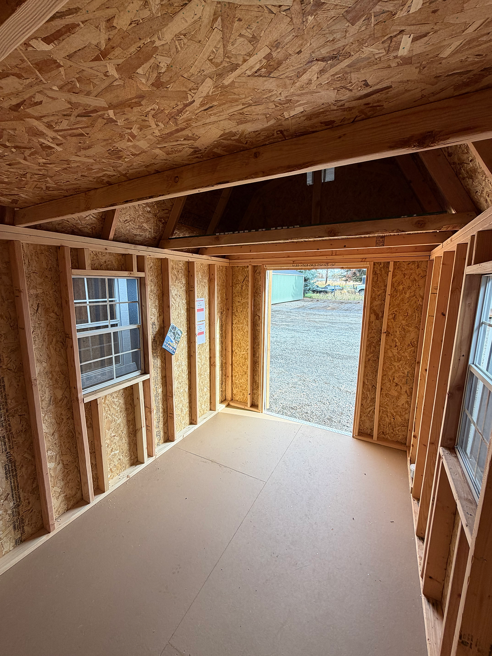 Thumbnail: 8x12 Lofted Barn Style Shed