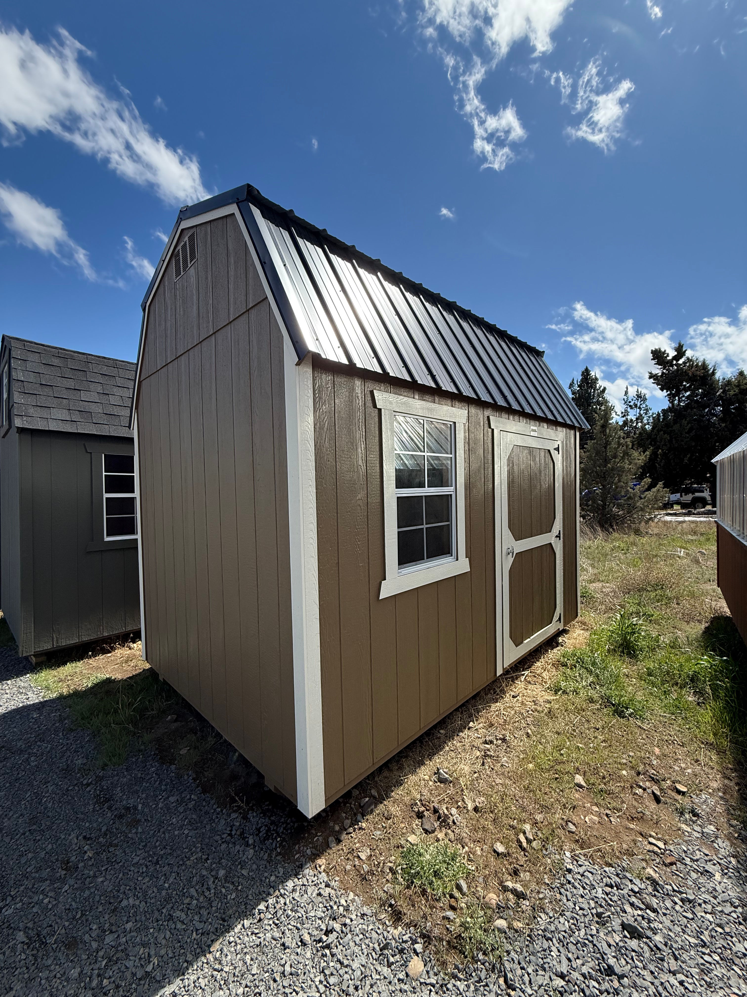 8x12 Lofted Barn Shed