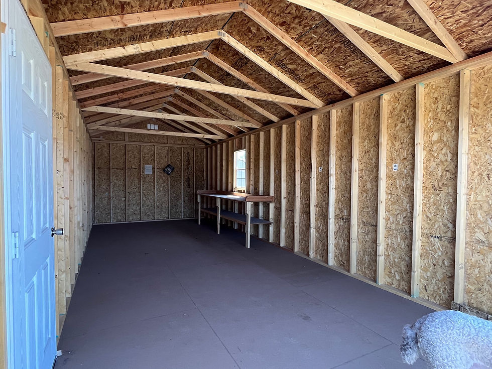 Thumbnail: 12x28 Utility/ Garage package with workbench 