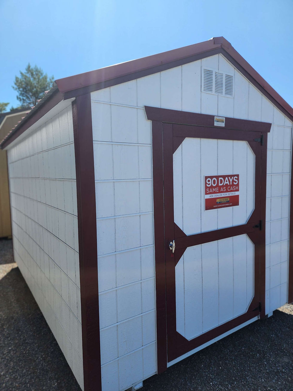 Thumbnail: 8x12 Economy Utility Shed 