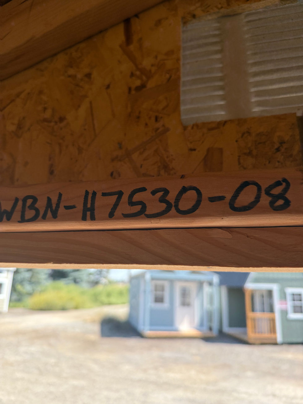 Thumbnail: 8x12 Short Wall Barn Style
