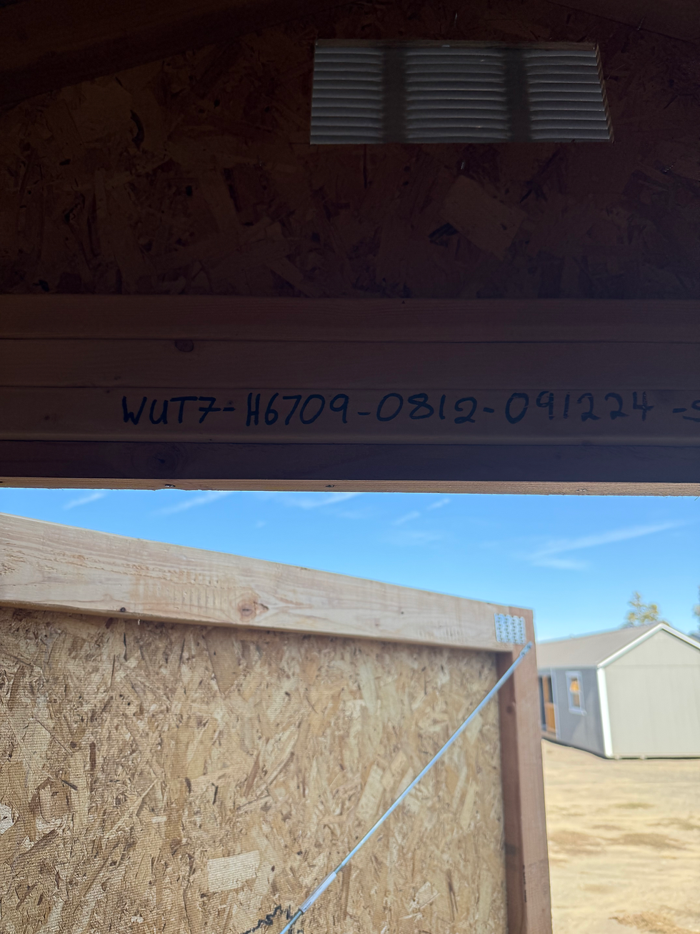 Thumbnail: 8x12 Utility Shed