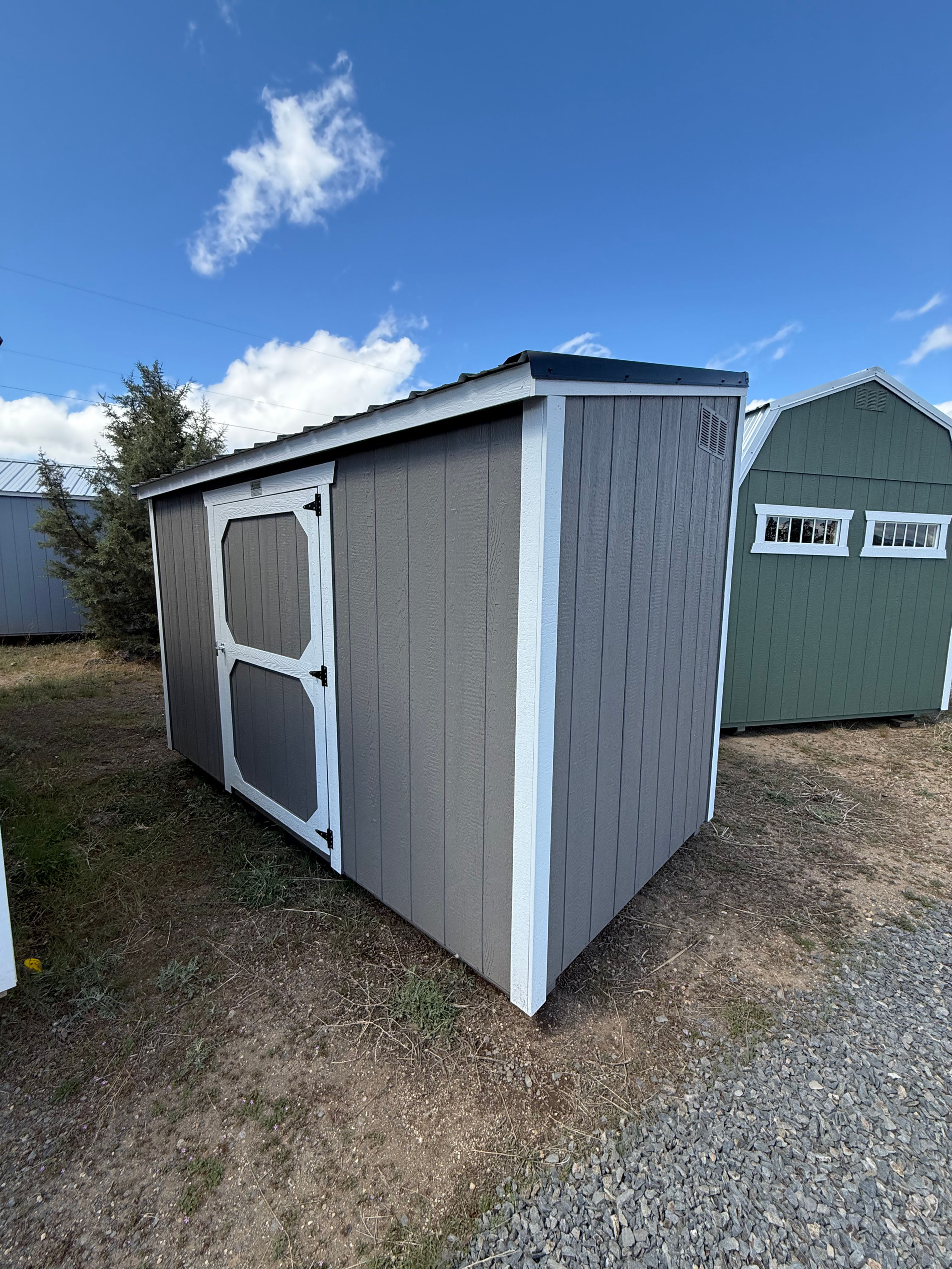 6x12 Single Slope Shed