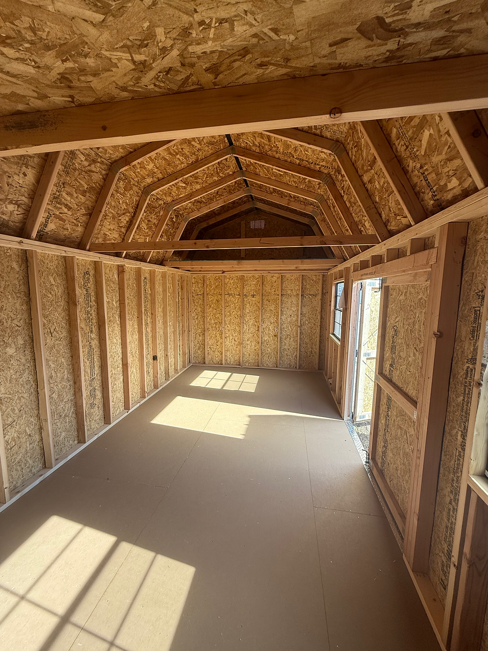 Thumbnail: 10x20 Lofted Barn Style Shed