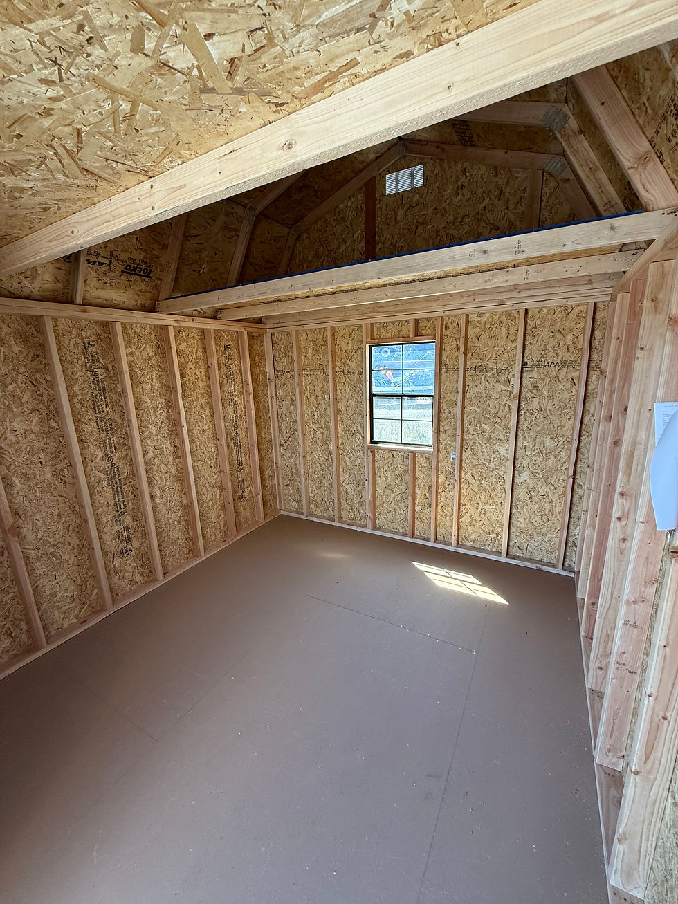 Thumbnail: 10x12 Lofted Barn Shed