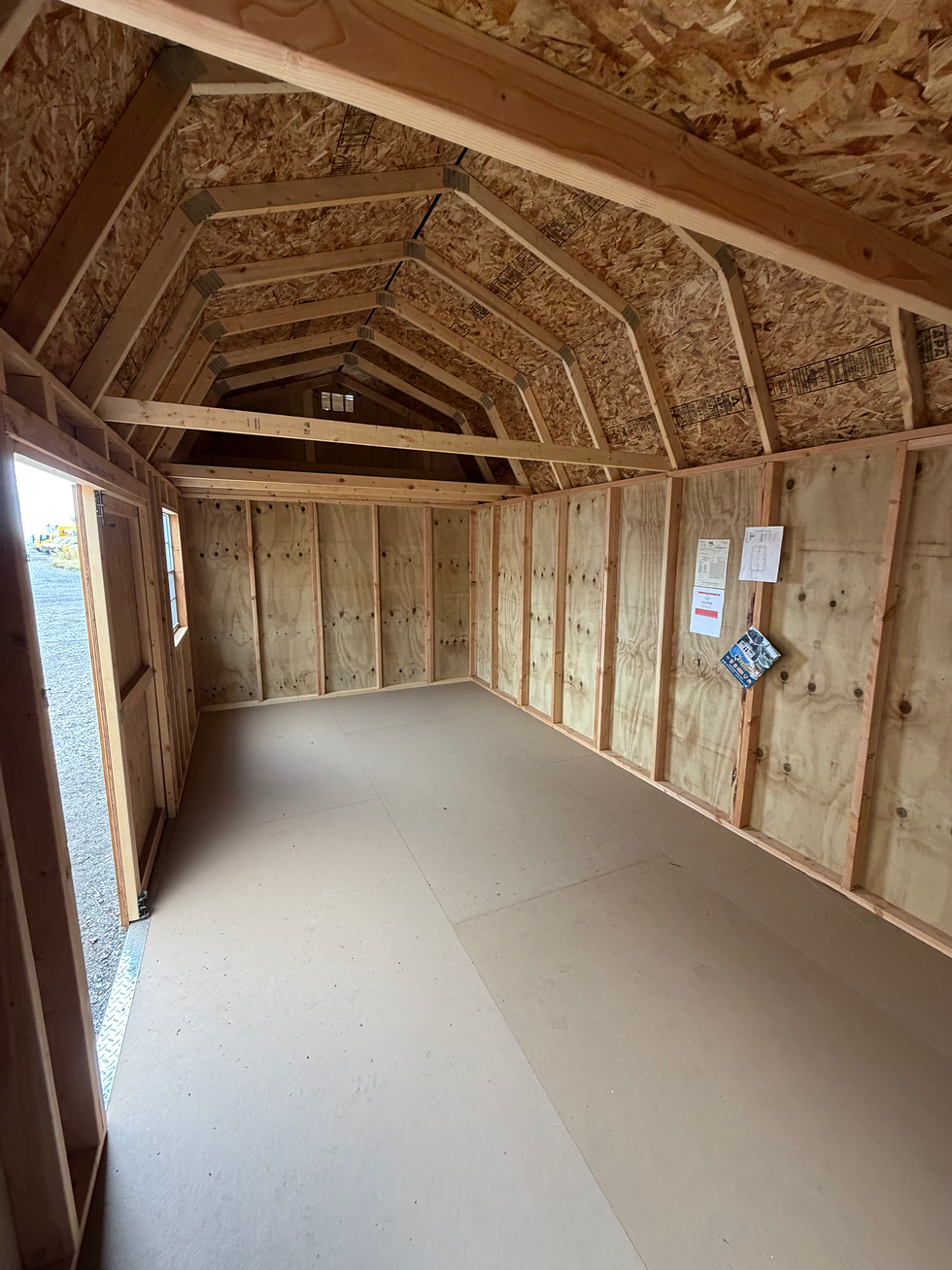 Thumbnail: 10x20 Lofted Barn Side Door