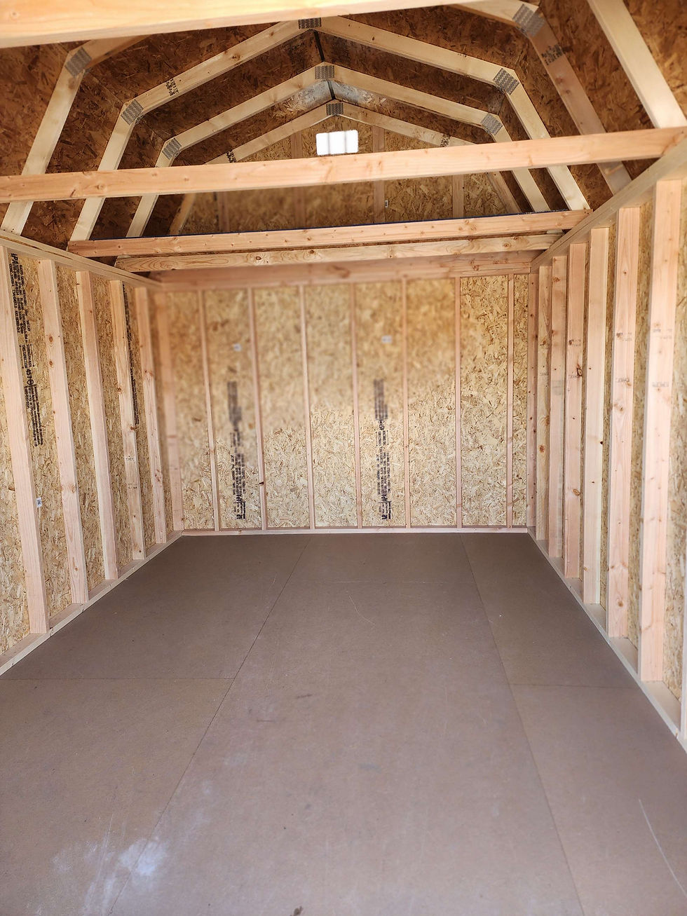 Thumbnail: 10x12 Lofted End Door