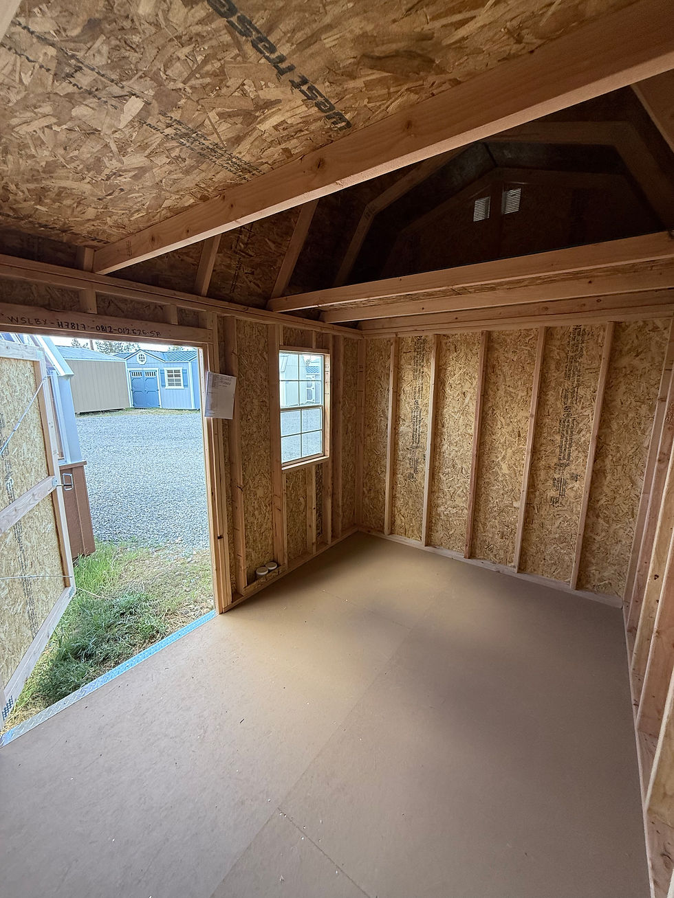 Thumbnail: 8x12 Lofted Barn Shed