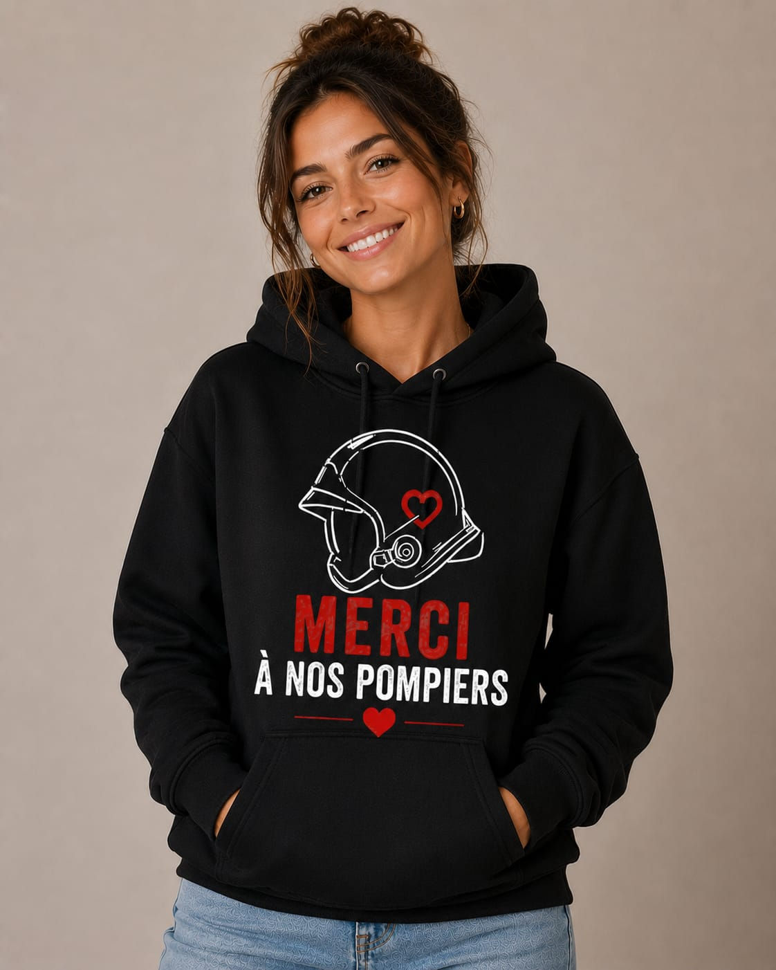 Sweat à capuche femme
