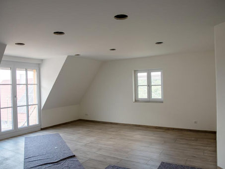 Fliesenarbeiten fertig