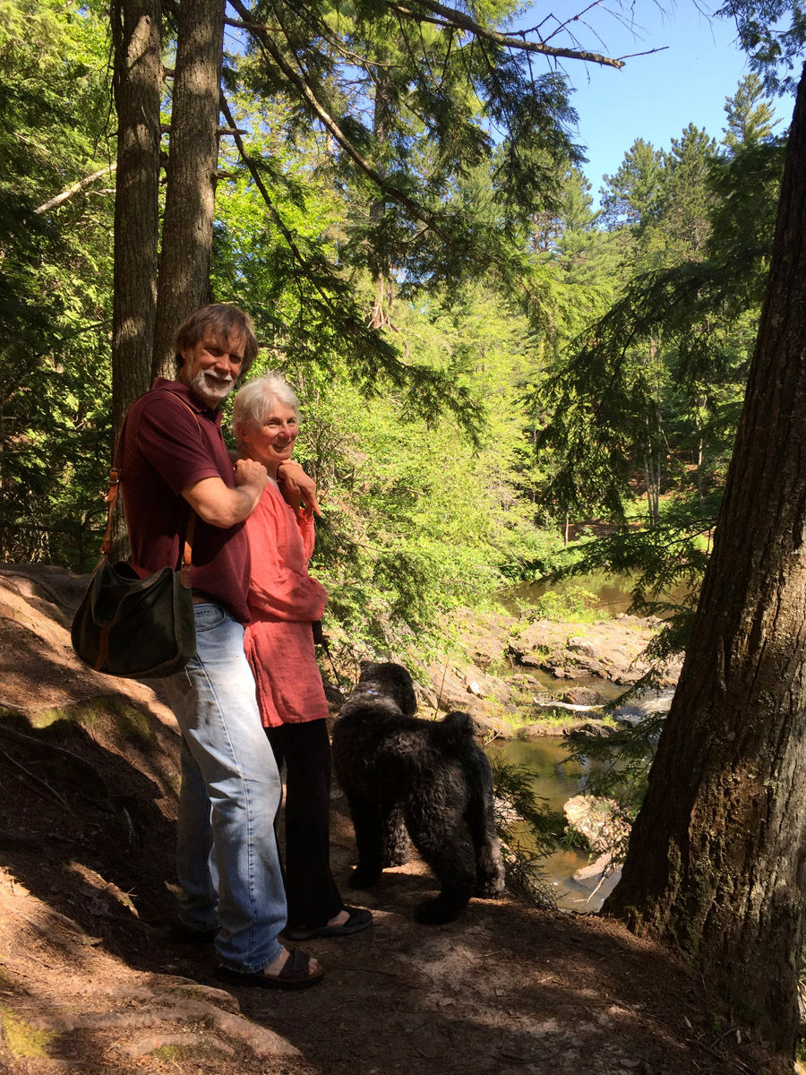 Hiking with Jon and Annwyn