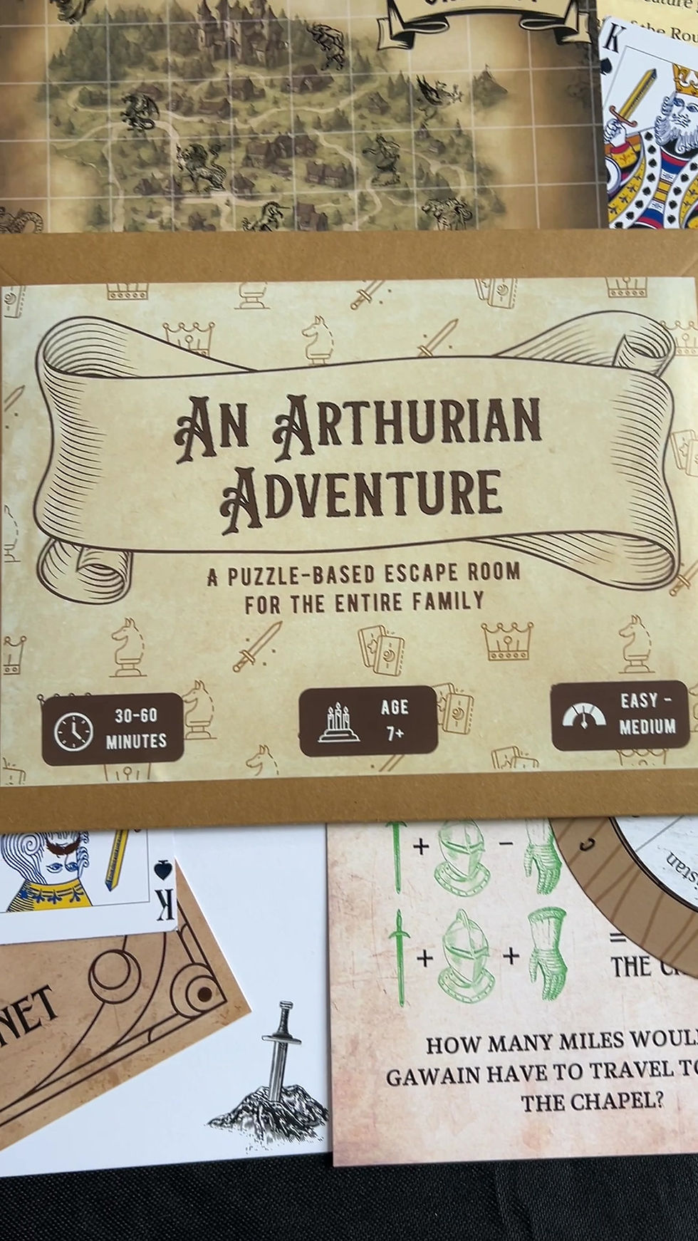 Thumbnail: An Arthurian Adventure: A puzzle-based escape room for the entire family