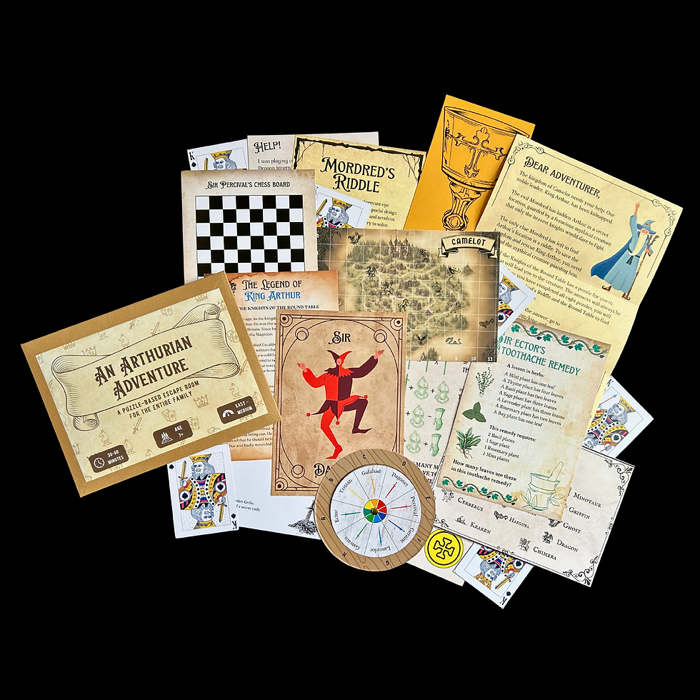 Thumbnail: An Arthurian Adventure: A puzzle-based escape room for the entire family
