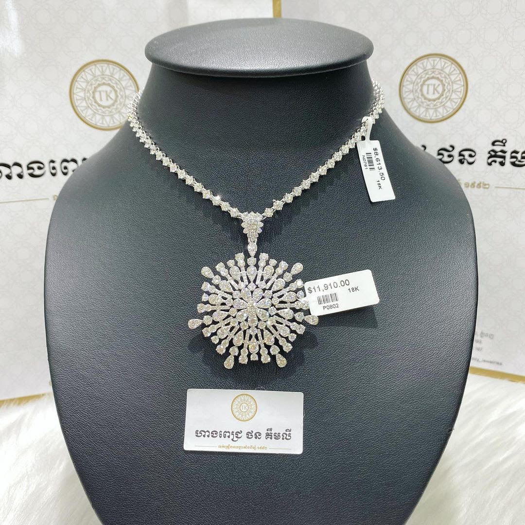 Star cut diamond chain