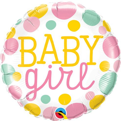 Baby Girl - 18'' Foil Balloon