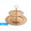 Thumbnail: Cupcake stand, 2 tier, plastic, available in 3 colours