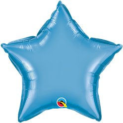 Thumbnail: Chrome Star Balloon - 20" Foil  (each)