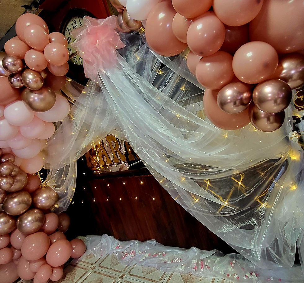 Thumbnail: Capturing the magic of love with our dreamy balloon arch set up