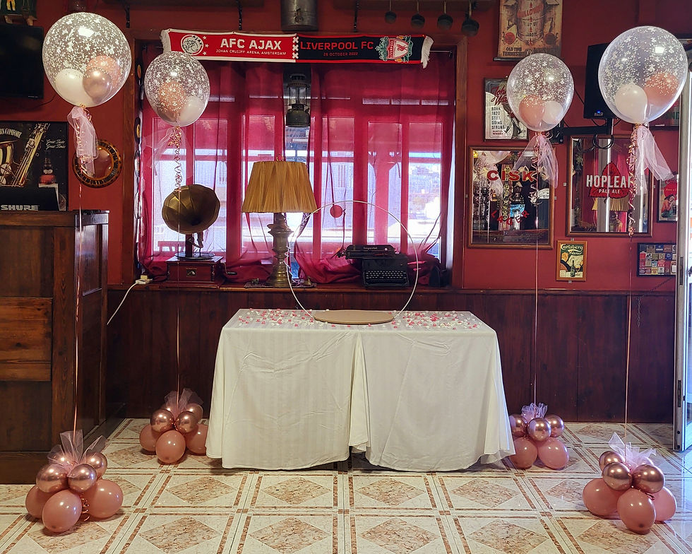 Thumbnail: Capturing the magic of love with our dreamy balloon arch set up