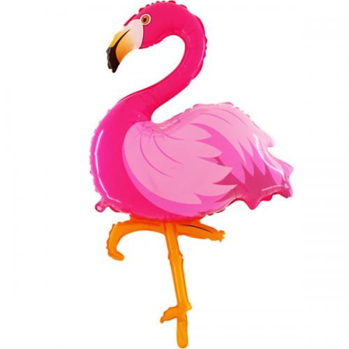 Flamingo supershape foil balloon