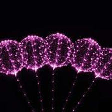 Thumbnail: LED Light Balloons Transparent Balloon Wedding Birthday Xmas Party Lights Decor