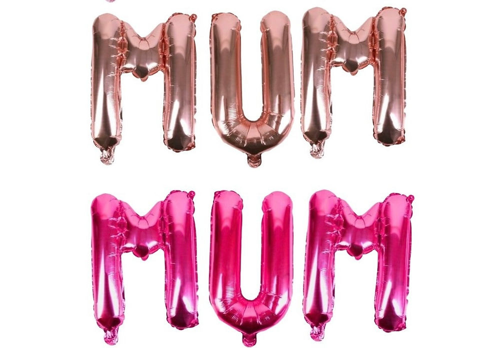 MUM Foil Balloon, 35cm, air fill only