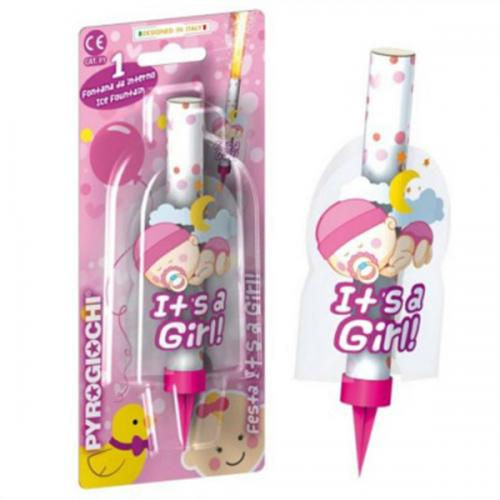 It's a Girl cake fountain